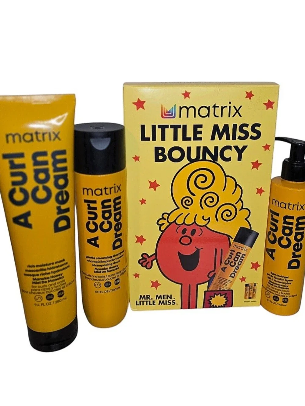 New Matrix Little Miss Bouncy A Curl Can Dream Hair Care Gift Set